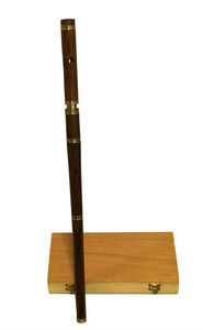 Flûtes en bois de palissandre faites sur mesure à prix de gros, flûtes en bois artisanales à vendre, flûtes en bois de palissandre en trois parties avec étui en bois - Product Image 5