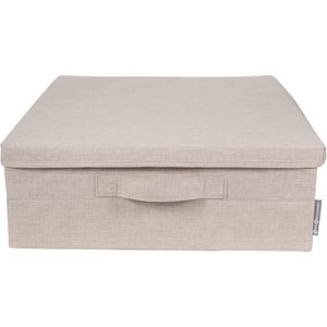 MA65BEI Almacenamiento Bajo Cama de Tela para Ropa de Cama y Prendas de Temporada, Solución de Armario que Ahorra Espacio para Dormitorios y Apartamentos Tipo Estudio - Product Image 1