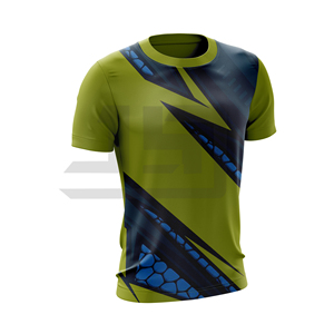T-shirts imprimés Raphc, coupe classique, en Spandex/Polyester, décontractés, avec logo frontal, tricotés, épais, à manches courtes, style Normcore minimaliste - Product Image 2