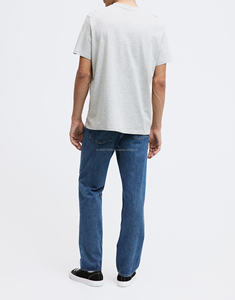 เสื้อยืดโพลีเอสเตอร์ผ้าสแปนเด็กซ์เสื้อยืดเปล่าสำหรับผู้ชายเสื้อฝึกเล่นกีฬาสำหรับใส่ไปยิมฟิตเนส - Product Image 4