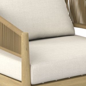 Set di 2 sedie da conversazione per esterni Bayshore Natural - Product Image 5