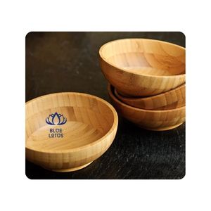 Bol en bambou de qualité supérieure, finition soignée, idéal pour servir des aliments et conserver des collations, améliore la présentation - Product Image 1