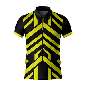 เสื้อโปโล OEM พิมพ์ลายทั่วตัว แห้งเร็ว แขนสั้น ผ้ายืด 8% สแปนเด็กซ์ 92% โพลีเอสเตอร์ คุณภาพสูง สำหรับกอล์ฟ รับผลิตตามแบบ - Product Image 5