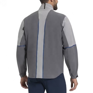 Veste softshell homme hiver color block, col montant zippé, légère, résistante au vent, pour le travail en extérieur, décontractée et finie - Product Image 3