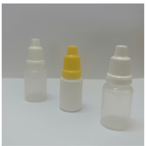 APS C0078 - Tapón de Botella de Plástico PE/PP Blanco de 5 ml-10 ml-15 ml, Ligero, Duradero, Fácil de Moldear, Cilíndrico, con Fondo Plano, para Gotas para los Ojos - Product Image 1