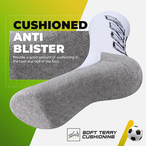 Calcetines Deportivos de Alto Rendimiento para Fútbol, Calcetines de Running Transpirables Personalizados con Agarre Atlético, Calcetines de Tobillo para Ropa Deportiva con Soporte para Logotipo de Marca - Product Image 3