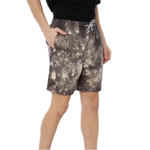 กางเกงขาสั้นออกกำลังกายผู้ชาย ดีไซน์ทันสมัย ระบายอากาศได้ดี เอวยางยืด ลายเรียบ สีพื้น ไม่ยับ แห้งเร็ว - Product Image 1