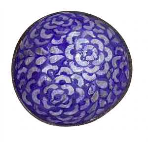 Vente en gros de bols en coquille de noix de coco gravés au design moderne, durables, uniques, artisanaux, polis, écologiques, de haute qualité - Product Image 1
