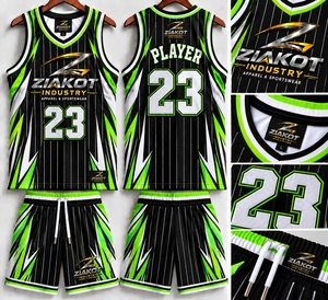 Vente en gros directe ZIAKOT INDUSTRY Maillot de basket-ball authentique bleu or-blanc personnalisé - Product Image 6