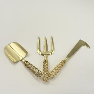 Juego de Herramientas de Jardinería de Tres Piezas con Mango de Metal para Interiores y Exteriores, Juego de Herramientas de Jardinería de Buena Calidad para Plantar - Product Image 3