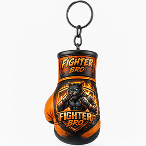 Mini porte-clés gant de boxe personnalisé, pendentif club sportif, décoration sac de sport, souvenir entraînement de combat, cadeau arts martiaux, fitness - Product Image 1