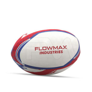Ballon de rugby de qualité supérieure, nouveau style, en matériau durable, couleur personnalisable. - Product Image 2