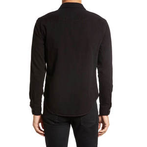 Camisa de Mezclilla Premium para Hombre 2025, 100% Algodón, Transpirable, de Secado Rápido, Lavado Claro, Corte Regular, Estilo Casual Urbano, Personalizable OEM - Product Image 3