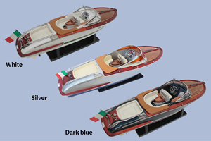 RIVA AQUARIVA GUCCII - Modelo de lancha italiana de madera hecha a mano - Product Image 5