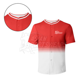 Camiseta de Béisbol Personalizada con Nombre y Número, Uniforme Deportivo Transpirable de Manga Corta, Camisetas de Béisbol - Product Image 5