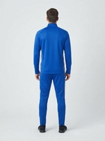 Ensemble de survêtement de football gris avec fermeture éclair, maillot de foot respirant à séchage rapide, tenue d'équipe personnalisable avec logo, boutons sur le devant, unisexe adulte 100%