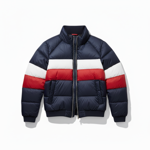 Standard Thickness Winter <b>Puffer</b> Stand Collar Insulated Zipper <b>Jacket</b> for <b>Men</b> OEM Service - Product Image 1