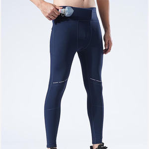 Leggings Deportivos Transpirables Personalizados para Hombre, Color Azul, Talla Grande, Leggings de Compresión para Entrenamiento - Product Image 4