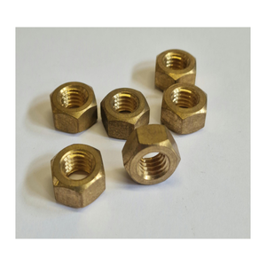 น็อตทองเหลืองทนทานพร้อมเกลียวที่แม่นยำ ตัวยึดที่เชื่อถือได้สำหรับเครื่องจักรอุตสาหกรรม งานไฟฟ้า และงานเครื่องกล - Product Image 5