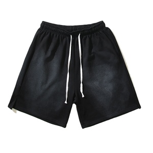 Unisex Acid Washed French <b>Terry</b> Cotton Men Shorts Custom <b>Bulk</b> Blank Pattern Decoration Eco-Friendly Vintage Look 2026 - Product Image 1