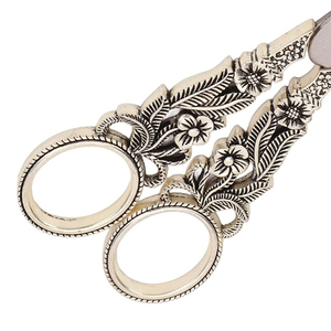 Ciseaux de maquillage professionnels pliables en acier inoxydable de haute qualité avec manche en céramique noir, vente en gros, OEM - Product Image 2