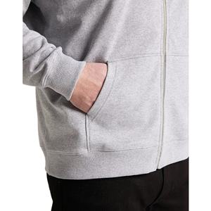 Zipper Up Hoodies 320 GSM poids lourd épais coton polaire hommes vêtements sweat Logo personnalisé à capuche manches longues - Product Image 6