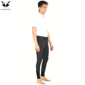 Pantalones de Montar para Hombre con Agarre Completo, Transpirables, Ajustados, Elásticos, Duraderos, Ideales para Entrenamientos y Competiciones - Product Image 3