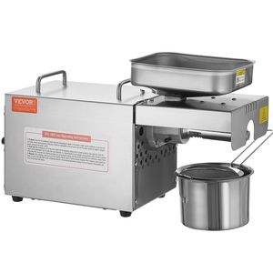 Pressa per Olio Elettrica in Acciaio Inox 700W, Temperatura Costante 140°C/284°F, Estrattore d'Olio a Pressione a Caldo - Product Image 1