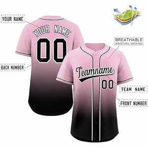 Jersey de Béisbol de Alta Calidad con Nuevo Diseño, Talla Grande, Doble Costura, Poliéster, Subido por Dress Sports - Product Image 6