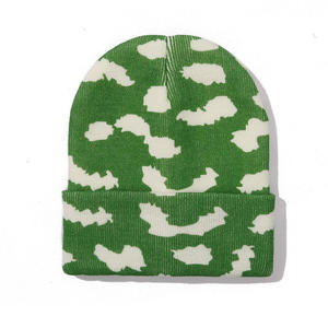 Gorro de Punto Reversible con Logotipo Personalizado, Gorro de Calavera Estilo Y2K, Gorro de Invierno Cálido, 100% Acrílico, Unisex, Adulto, Fabricación OEM - Product Image 5