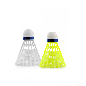 ลูกขนไก่แบดมินตันไนลอนสีเหลืองฝึกไนล่อนราคาถูก - Product Image 4