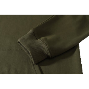 Sudaderas con capucha personalizadas para hombre, de algodón grueso, sudaderas con capucha de algodón pesado para hombre, sudaderas con capucha de forro polar de algodón grueso. - Product Image 5