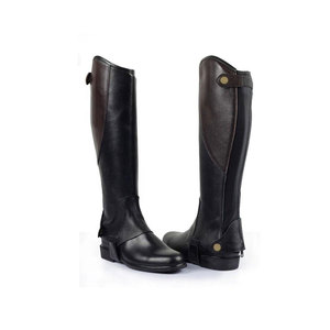 <b>Riding</b> <b>Chaps</b> for Horse Riders Full Length with Side Snap Closure Made of Mesh Nylon Spandex - Product Image 1