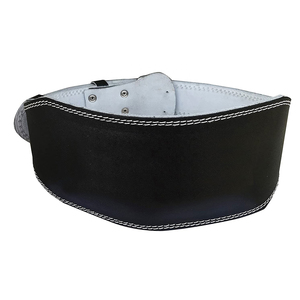 High performance leather gym belt weightlifting waist support bodybuilding powerlifting heavy duty durable fitness gear - Product Image 3