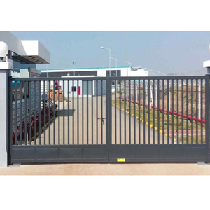 Puerta Batiente Metálica de Seguridad Personalizada para Entrada de Vehículos Residenciales, Sistema de Puerta Exterior Duradero - Product Image 3