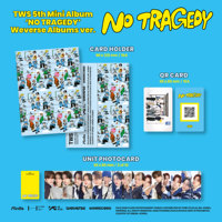 TWS 5º Mini Álbum 'NO TRAGEDY' Versión Weverse Albums CD Oficial de Kpop Coreano para Todas las Edades, Modelo PLD0824