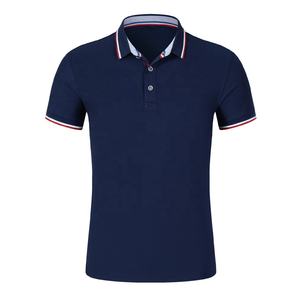 Polo de bonne qualité personnalisé pour hommes, à rayures en coton, Slim et simple - Product Image 5