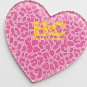 Top Deals Heart Design Acrylic Lash Tile Lashes Holder Eco-Friendly Durable Customized Logo Solid Tray Eyelash Plate Lash tiles - Product Image 5