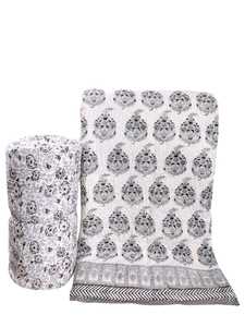 Edredones de Algodón Estampados a Mano con Bloques de Madera, Hechos a Medida, Ideales para la Reventa por Tiendas de Textiles para el Hogar y Artículos de Decoración - Product Image 3