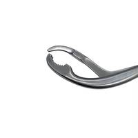 Pinces chirurgicales incurvées en acier inoxydable à mâchoires dentelées, pince hémostatique à verrouillage, ensemble d'instruments médicaux et chirurgicaux CE