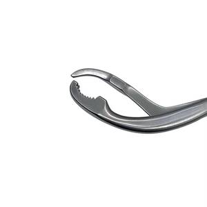 Pinces chirurgicales incurvées en acier inoxydable à mâchoires dentelées, pince hémostatique à verrouillage, ensemble d'instruments médicaux et chirurgicaux CE - Product Image 3