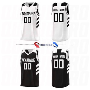 Customized Basketball Jersey Uniforms High Quality New Design Basketball <b>Shorts</b> Sublimation Reversible Sports Wear Team Uniforms - Product Image 4