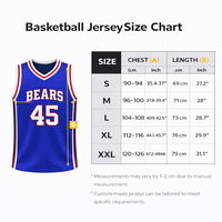 Camiseta de Baloncesto sin Mangas de Talla Grande, Marca Privada, Secado Rápido, Transpirable, Antibacteriana, 100% Poliéster, Personalizable