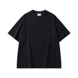 Camiseta de Jersey Extra Grande para Hombre, Cuello Redondo, Manga Corta, 200 Gramos, 100% Algodón, Colores Sólidos Lisos y Diseño Personalizado - Product Image 5