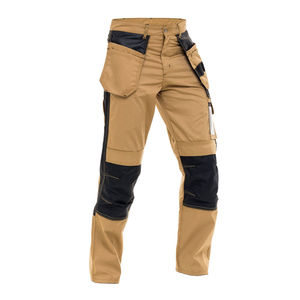 Hi Vis <b>Winter</b> Multi-Pocket Safety Reflective Cotton/Polyester Anti-Wrinkle & Breathable <b>Trousers</b> for Men Workwear Custom Logo - Product Image 2