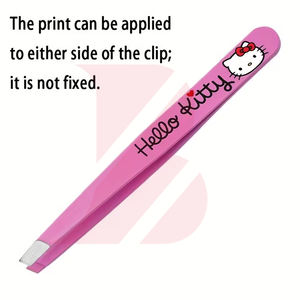 Pinzas Angulares para Cejas de Alta Calidad, Totalmente Personalizadas, Nueva Llegada, Herramientas de Belleza de Moda, Depilación Facial - Product Image 4