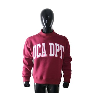Sudadera de Cuello Redondo con Estampado de Letras UCA DPT para Mujer, 100% Algodón Tejido, Manga Larga, Estilo Otoñal - Product Image 1