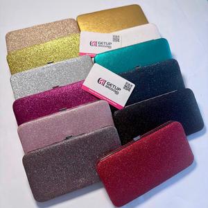 Getup Brosons Impex Glitter Rigid Art Paper <b>Cosmetic</b> <b>Boxes</b> Rectangle Magnetic Closure UV Custom Logo Printing Kraft Corrugated - Product Image 2