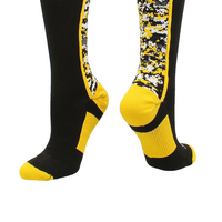 Chaussettes de sport athlétiques blanches en coton de qualité supérieure pour hommes, personnalisées, respirantes, à séchage rapide, brodées, vente en gros, chaussettes de mode