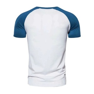 T-shirt décontracté pour homme en coton épais, col rond, manches courtes, style streetwear, tissu respirant anti-boulochage 220g, mode urbaine - Product Image 1
